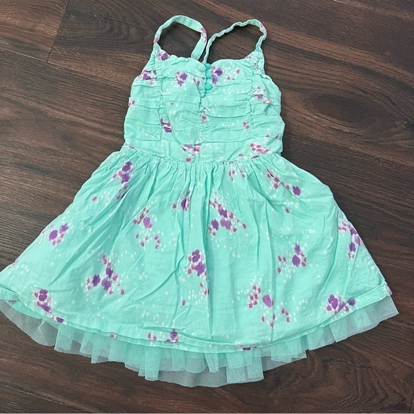 Cherokee girls 4-5 floral spring spaghetti strap top - Picture 1 of 8